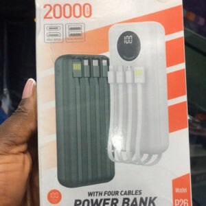 URPIN 20000 With Four Cables Power Bank